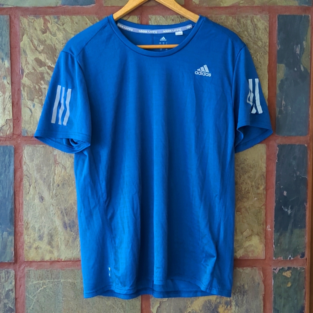 Blue Adidas Running Shirt